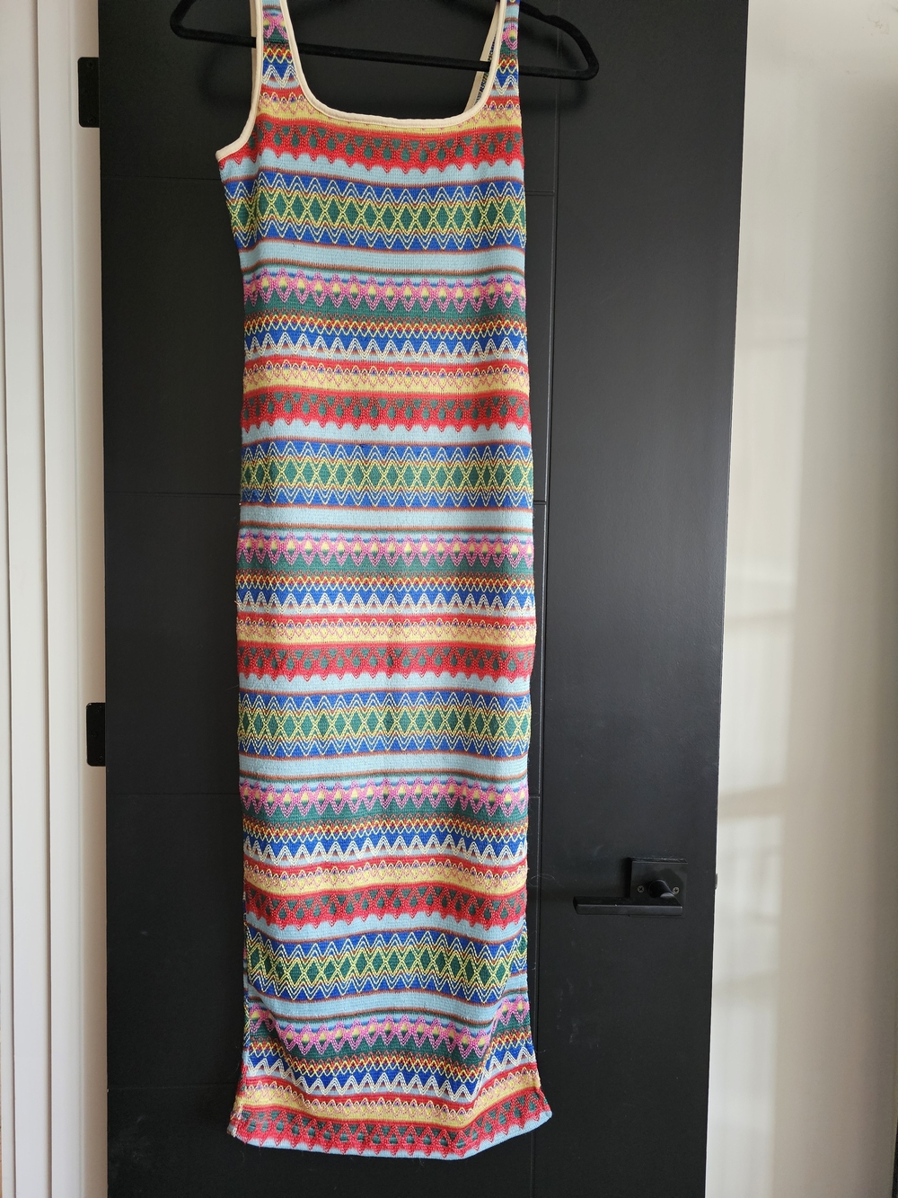 Multicolor Striped Maxi Skirt